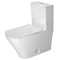 Duravit Two-Piece toilet DuraStyle white siphon jet elongated HET HYG 2160012000 - alternate 1